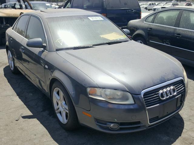 WAUAF78E26A233812 - 2006 AUDI A4 2 GRAY photo 1