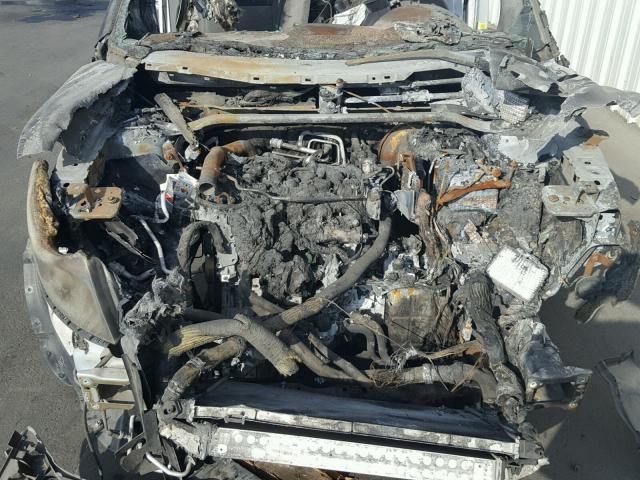 1FM5K7D97DGB20503 - 2013 FORD EXPLORER X SILVER photo 7