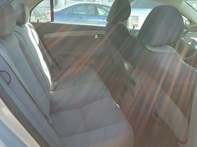 1G1ZA5EB3AF137999 - 2010 CHEVROLET MALIBU LS 银色 照片 6