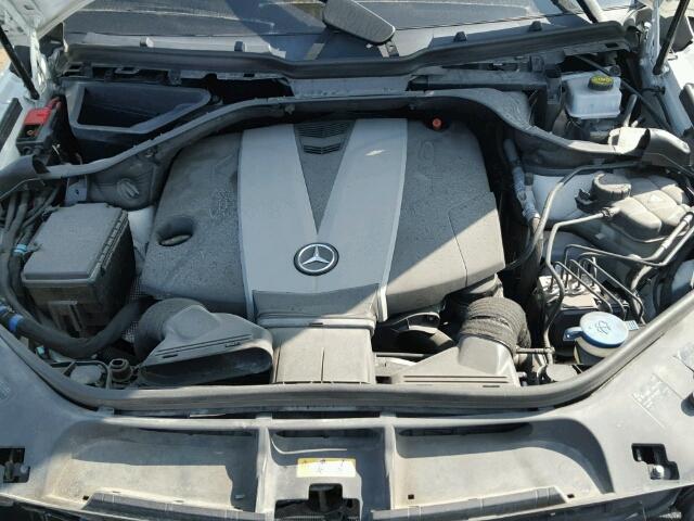 4JGDA2EB3CA080909 - 2012 MERCEDES-BENZ ML 350 BLU WHITE photo 7