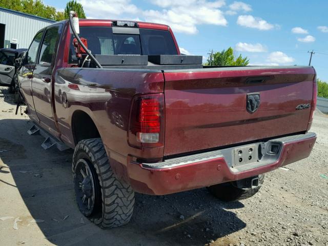 3C63R3EL8HG508321 - 2017 RAM 3500 LARAM RED photo 3