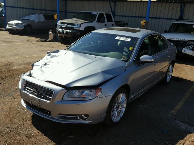 YV1902AH6B1139113 - 2011 VOLVO S80 T6 SILVER photo 2