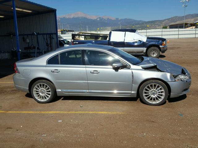 YV1902AH6B1139113 - 2011 VOLVO S80 T6 SILVER photo 9