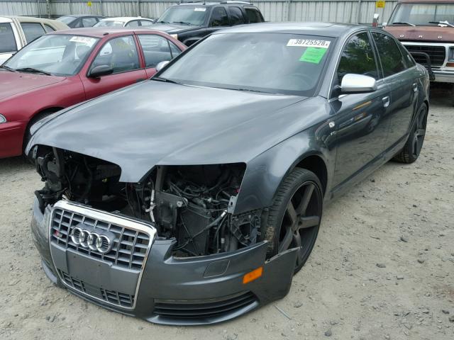 WAUDN74F58N109821 - 2008 AUDI S6 QUATTRO GRAY photo 2