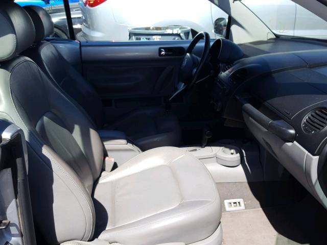 3VWCM31Y14M312996 - 2004 VOLKSWAGEN NEW BEETLE ვერცხლისფერი ფოტო 5