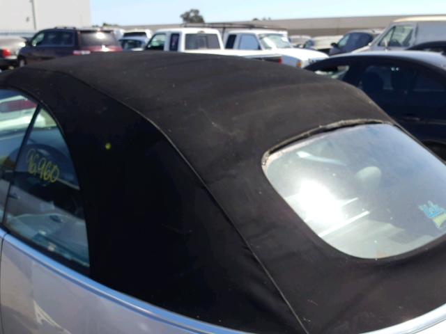 3VWCM31Y14M312996 - 2004 VOLKSWAGEN NEW BEETLE ვერცხლისფერი ფოტო 9