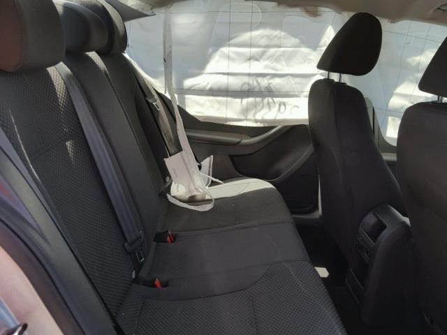 3VW2K7AJ1EM406860 - 2014 VOLKSWAGEN JETTA BASE SILVER photo 6