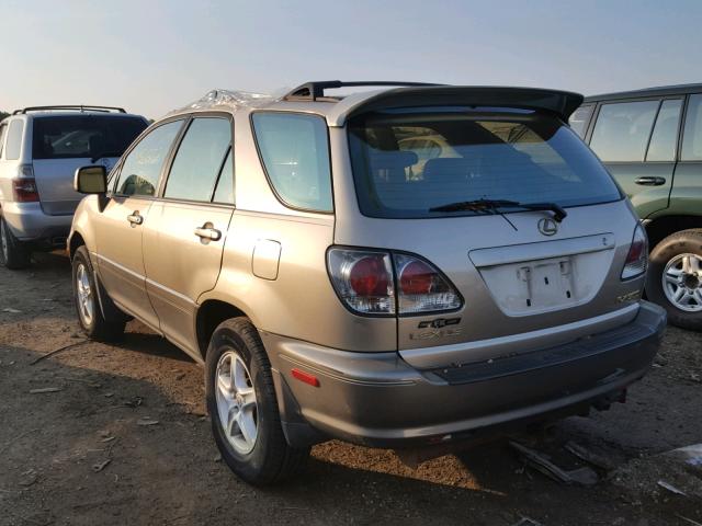 JTJGF10U120124333 - 2002 LEXUS RX 300 GRAY photo 3