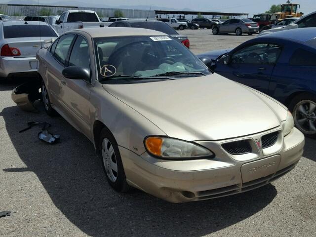 1G2NE52E25M208284 - 2005 PONTIAC GRAND AM S 金色 照片 1