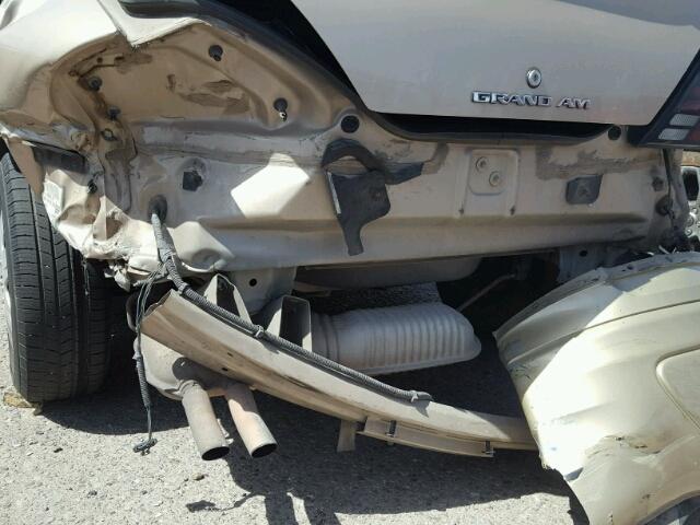 1G2NE52E25M208284 - 2005 PONTIAC GRAND AM S 金色 照片 9