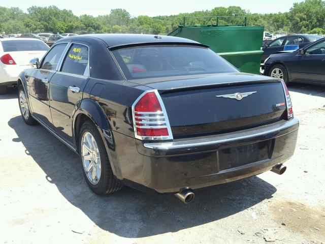 2C3LA63H57H762832 - 2007 CHRYSLER 300C BLACK photo 3