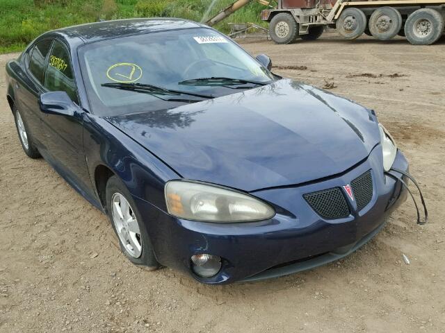 2G2WP552681165245 - 2008 PONTIAC GRAND PRIX BLUE photo 1