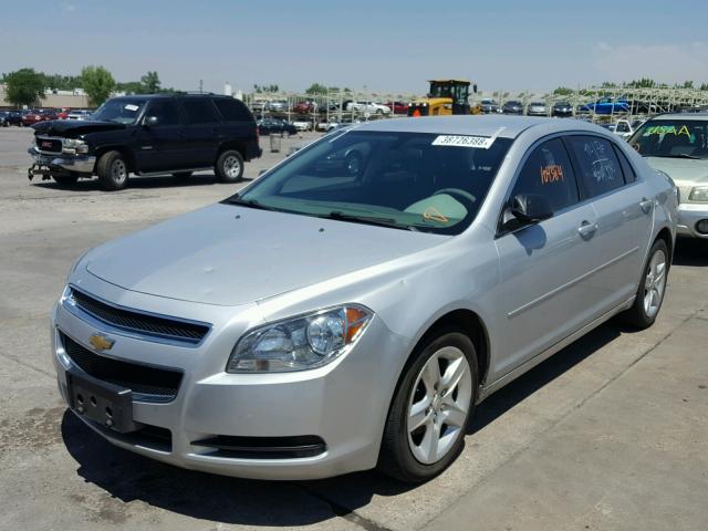 1G1ZA5EU1CF104357 - 2012 CHEVROLET MALIBU LS GRAY photo 2