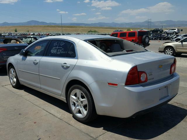 1G1ZA5EU1CF104357 - 2012 CHEVROLET MALIBU LS GRAY photo 3