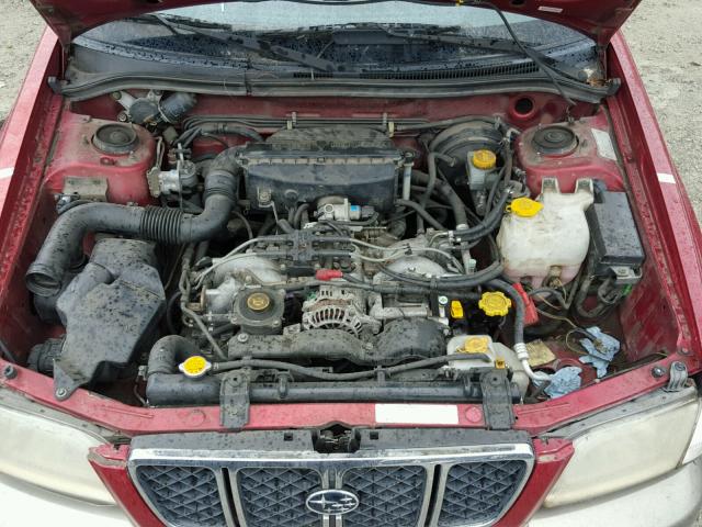 JF1SF65541H702040 - 2001 SUBARU FORESTER S Bordo foto 7