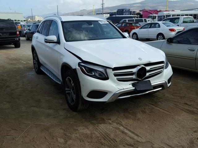 WDC0G4JB9HF157919 - 2017 MERCEDES-BENZ GLC 300 WHITE photo 1