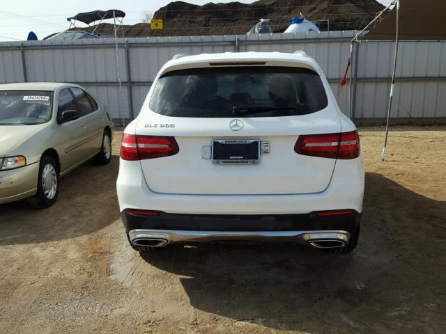 WDC0G4JB9HF157919 - 2017 MERCEDES-BENZ GLC 300 WHITE photo 9