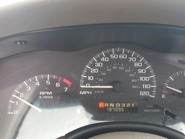 1G1NE52M1X6260587 - 1999 CHEVROLET MALIBU LS BLUE photo 8