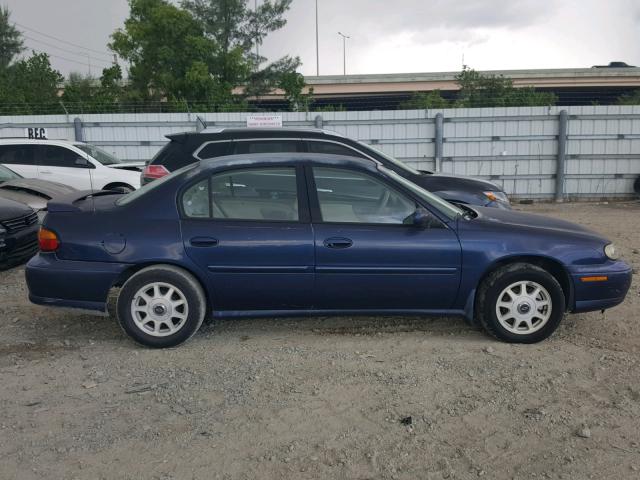 1G1NE52M1X6260587 - 1999 CHEVROLET MALIBU LS BLUE photo 9