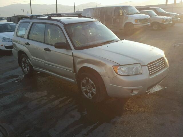 JF1SG63606H734371 - 2006 SUBARU FORESTER SILVER photo 1