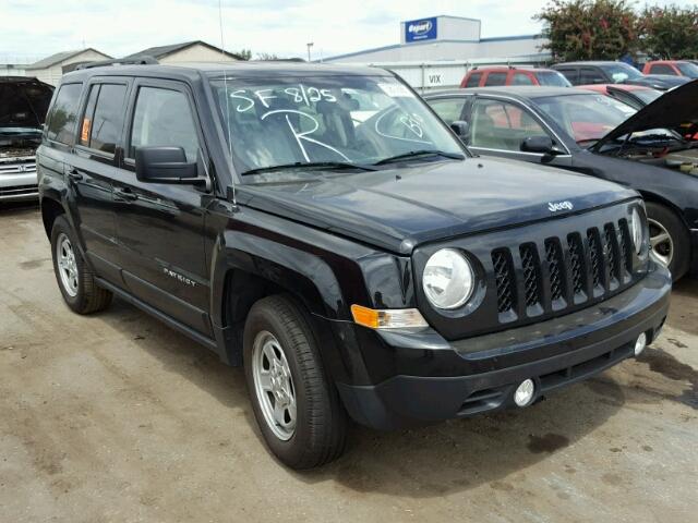 1C4NJPBA9ED691093 - 2014 JEEP PATRIOT BLACK photo 1