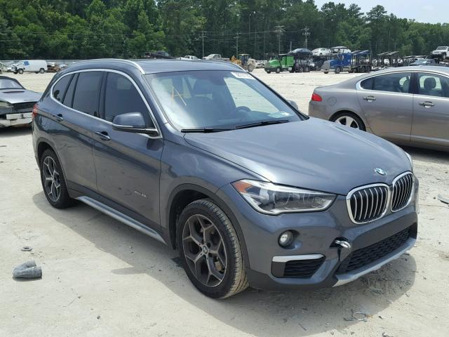 WBXHT3C32G5E56554 - 2016 BMW X1 XDRIVE2 Сұр фото 1