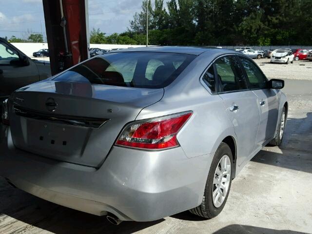 1N4AL3AP5FC469672 - 2015 NISSAN ALTIMA 2.5 SILVER photo 4