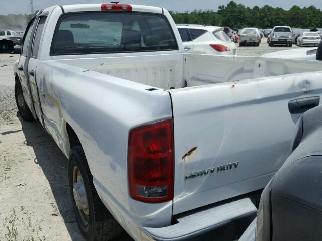 3D7KR28D35G784538 - 2005 DODGE RAM 2500 S Սպիտակ լուսանկար 3