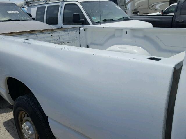 3D7KR28D35G784538 - 2005 DODGE RAM 2500 S Սպիտակ լուսանկար 9