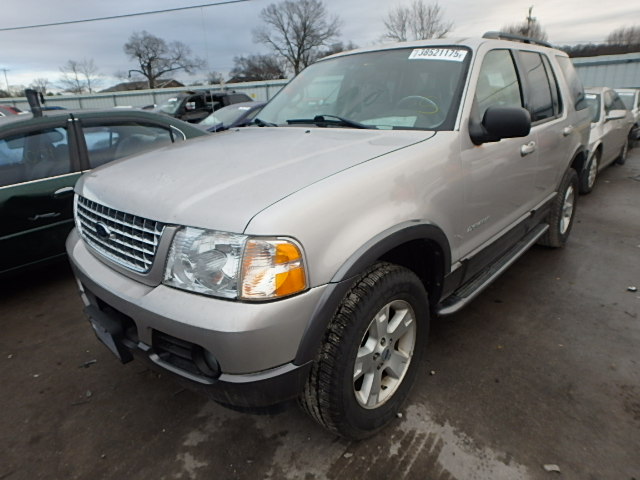1FMDU73K24UA56169 - 2004 FORD EXPLORER X SILVER photo 2