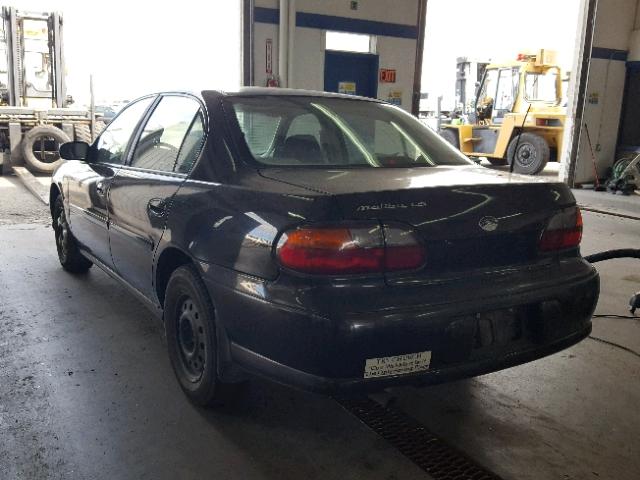 1G1NE52M8X6184320 - 1999 CHEVROLET MALIBU LS BLACK photo 3