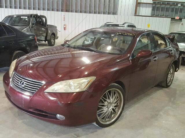 JTHBJ46GX82258042 - 2008 LEXUS ES 350 MAROON photo 2