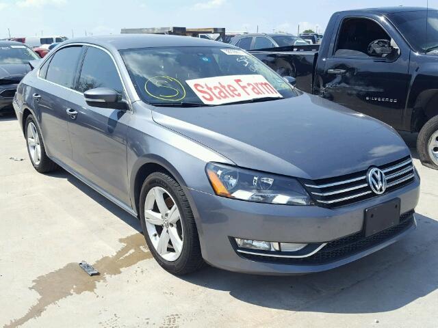 1VWAS7A35FC086121 - 2015 VOLKSWAGEN PASSAT S GRAY photo 1