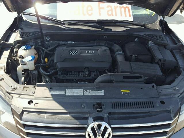 1VWAS7A35FC086121 - 2015 VOLKSWAGEN PASSAT S GRAY photo 7