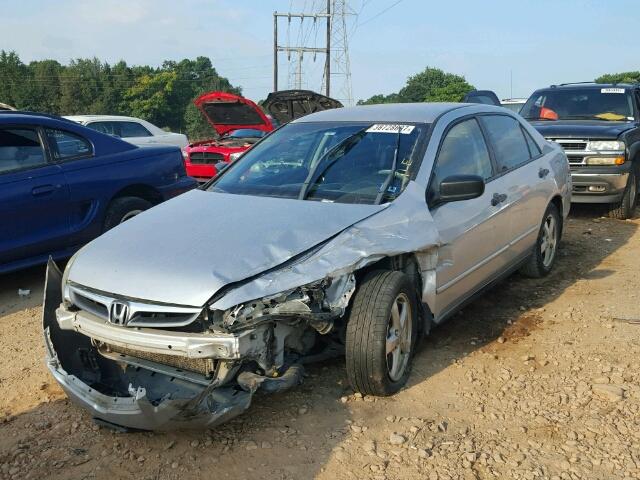 1HGCM56176A160394 - 2006 HONDA ACCORD VAL SILVER photo 2