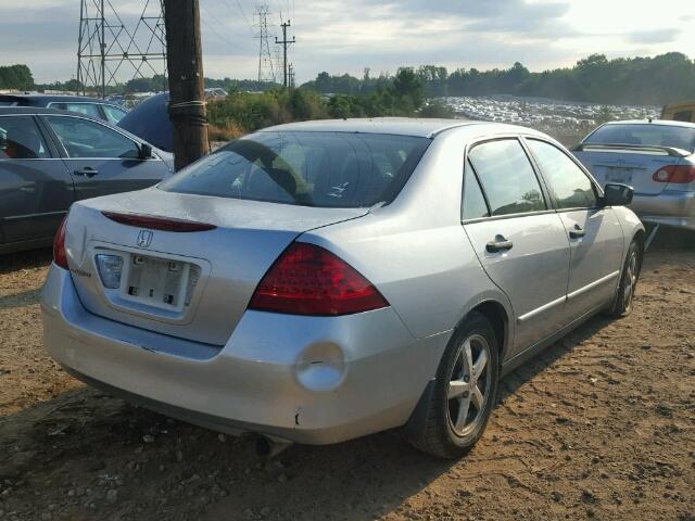 1HGCM56176A160394 - 2006 HONDA ACCORD VAL SILVER photo 4