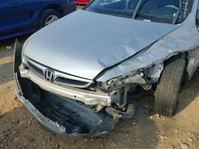 1HGCM56176A160394 - 2006 HONDA ACCORD VAL SILVER photo 9