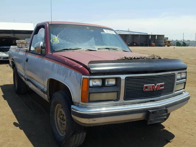 1GTDK14K8JZ509652 - 1988 GMC GMT-400 K1 BURGUNDY photo 1