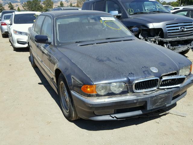 WBAGH8335XDP05906 - 1999 BMW 740 IL BLUE photo 1