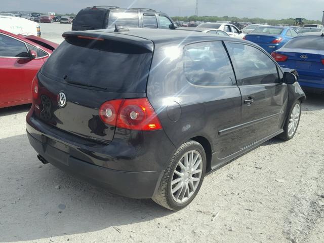 WVWEV71K76W083190 - 2006 VOLKSWAGEN NEW GTI BLACK photo 4