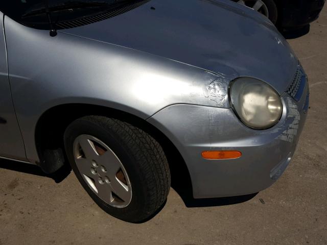 1B3ES26C03D219276 - 2003 DODGE NEON SE GRAY photo 9