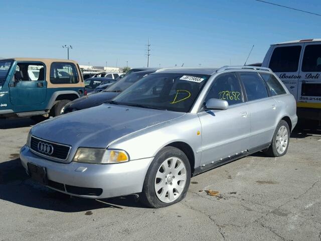 WAUGD28D6WA173415 - 1998 AUDI A4 2.8 AVA SILVER photo 2