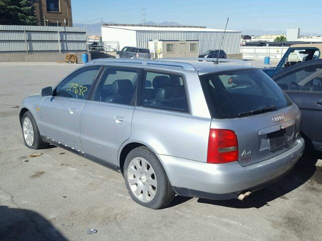 WAUGD28D6WA173415 - 1998 AUDI A4 2.8 AVA SILVER photo 3