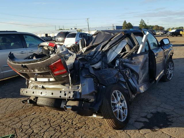 3C4PDDEG2HT616118 - 2017 DODGE JOURNEY GT GRAY photo 4