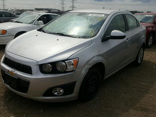 1G1JC5SH8C4159284 - 2012 CHEVROLET SONIC LT SILVER photo 2