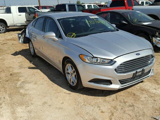 1FA6P0H78E5386139 - 2014 FORD FUSION SE SILVER photo 1