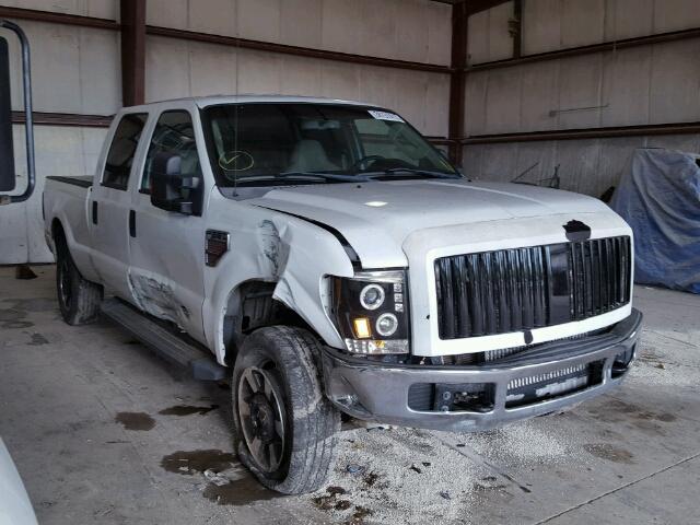 1FTWW31RX8EA93079 - 2008 FORD F350 SRW S WHITE photo 1