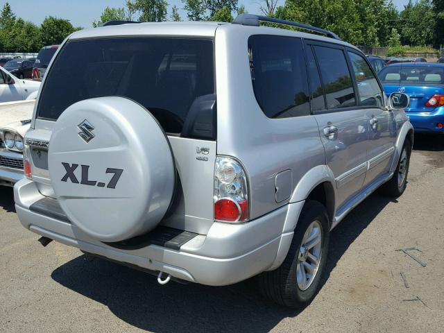 JS3TX92V564104315 - 2006 SUZUKI XL7 SILVER photo 4