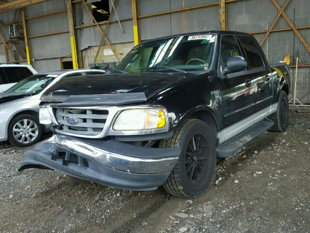 1FTRW07673KD27018 - 2003 FORD F150 SUPER BLACK photo 2