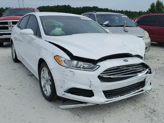 1FA6P0H72F5129737 - 2015 FORD FUSION WHITE photo 1